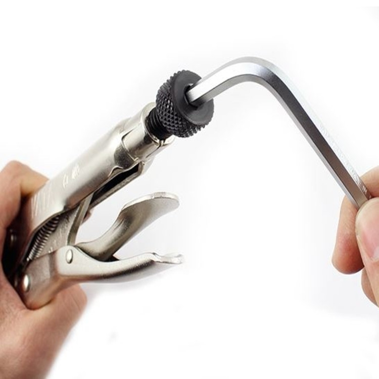 انبر قفلی واتا مدل 4100 سایز 10 اینچ به همراه آچار آلن سایز 6 اینچ