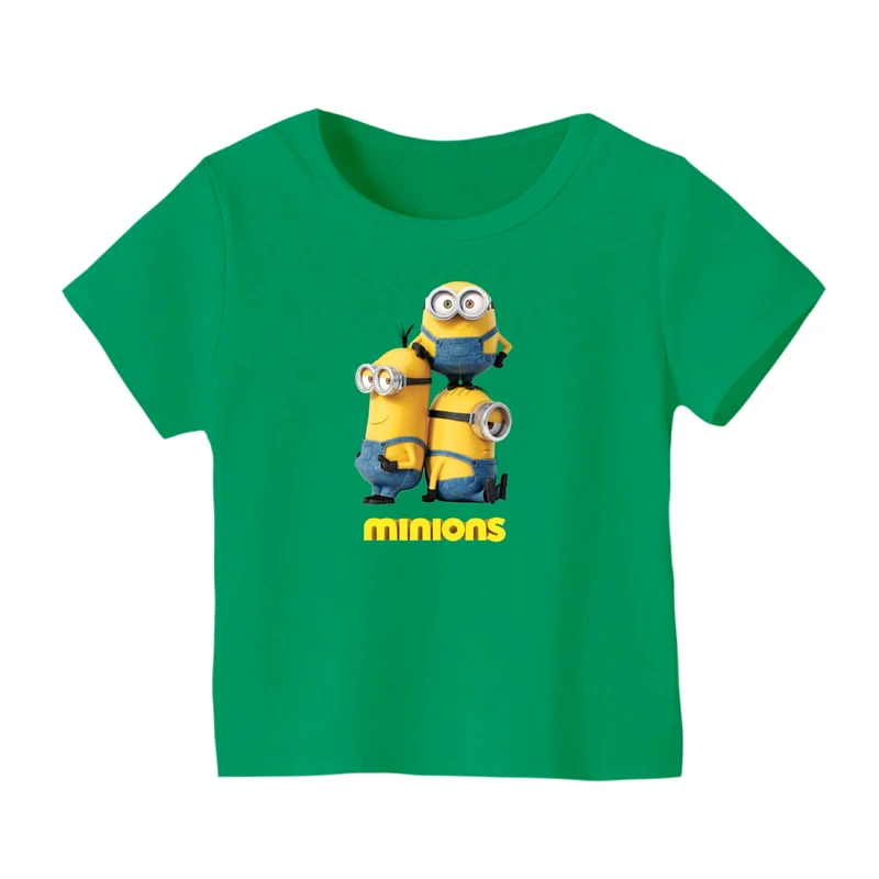 تی شرت آستین کوتاه بچگانه مدل مینیون کد ۷