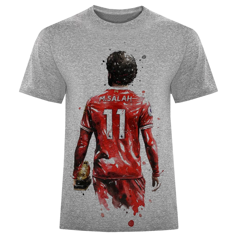 تیشرت آستین کوتاه مردانه مدل محمد صلاح Z 55