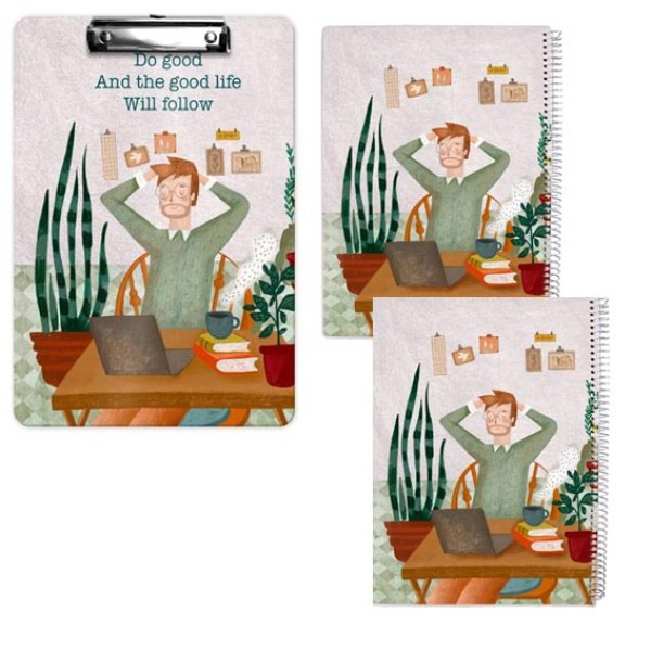 بسته لوازم تحریر مسترنوت مدل کارمند بسته 3 عددی