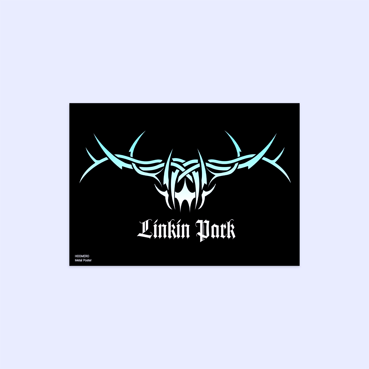 پوستر هومرو مدل فلزی طرح موسیقی Linkin Park کد PS1474