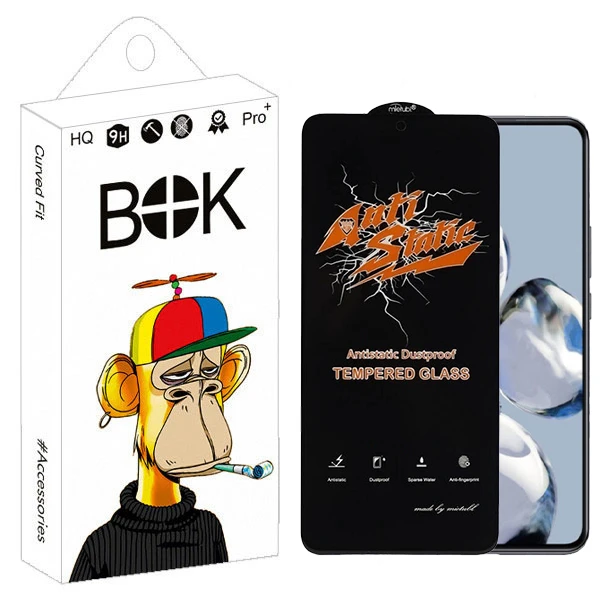 محافظ صفحه نمایش بوک مدل Antistatic Pro مناسب برای گوشی موبایل شیائومی 12T / 12T Pro