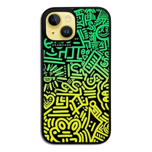 AKAM AMC-WA15-DOODLE16 Cover For Apple iPhone 15