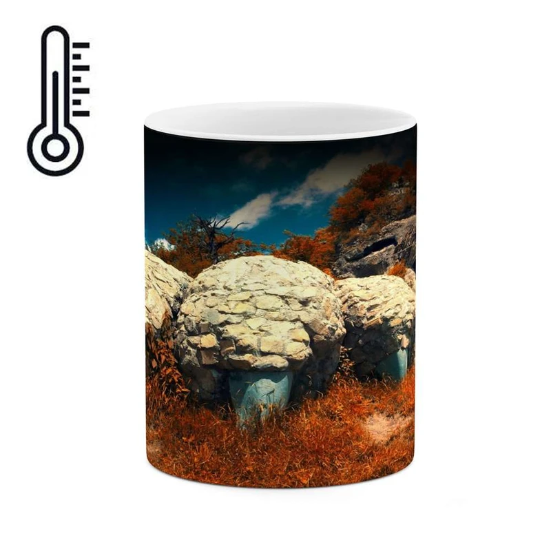 ماگ حرارتی کاکتی مدل منظره کد mgh15854