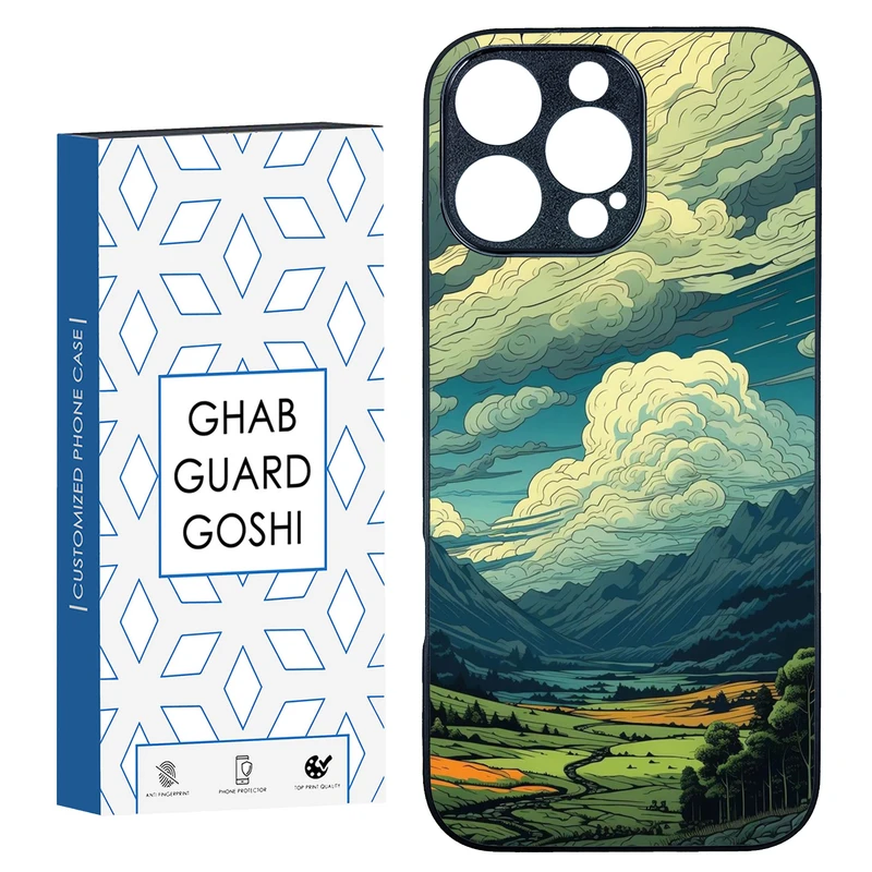 کاور قاب گارد گوشی طرح منظره کد TPU-172 مناسب برای گوشی موبایل اپل Iphone 16 Pro Max