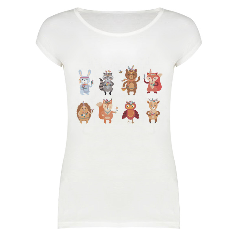 تی شرت زنانه مدل SKH0004-12042