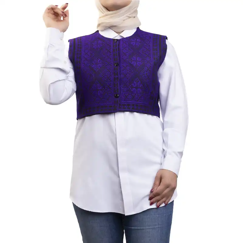 جلیقه زنانه مدل دلینا طرح 2