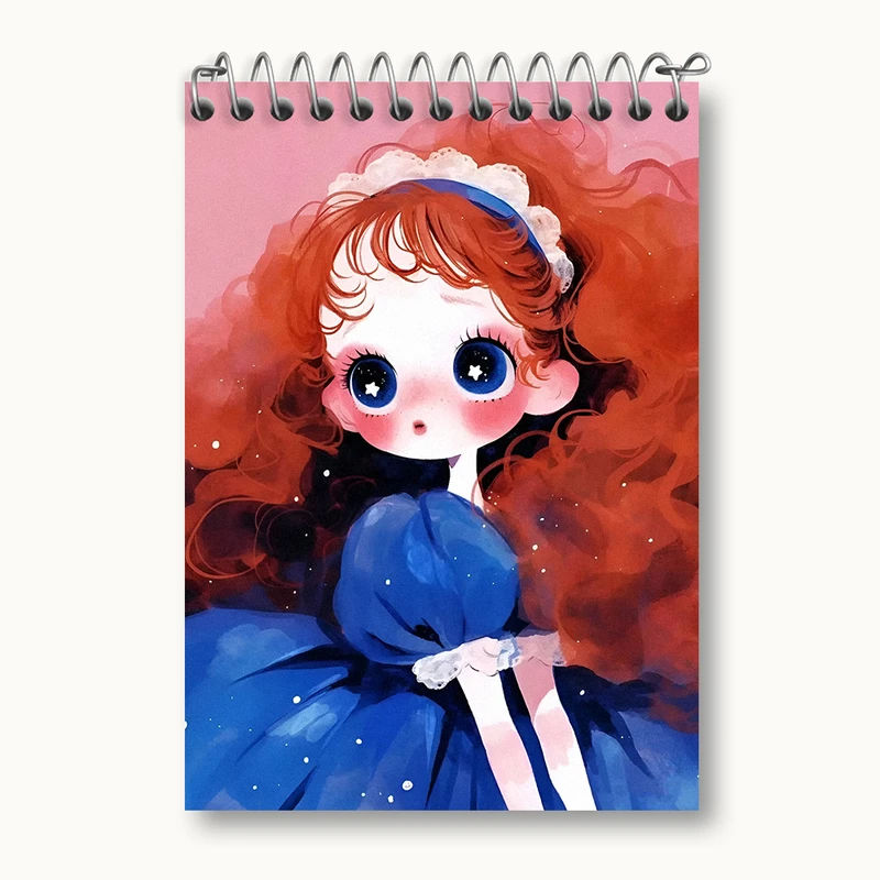 دفتر یادداشت 50 برگ خندالو طرح دخترانه کد N3642