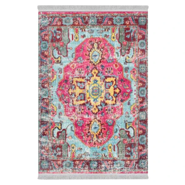 فرش پارچه‌ای دفه مدل فرشینه طرح مدرن  کد 8150