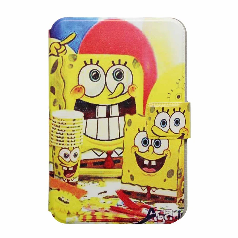 کیف کلاسوری مدل SpongeBob کد TKA مناسب برای تبلت سامسونگ Galaxy Tab 3/P3200