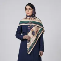 روسری زنانه آنالیا مدل ابریشم توییل بهاره کد&nbsp;9802