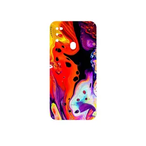 MAHOOT Abstract Oil Art Cover Sticker for Samsung Galaxy M21 2021 Edition