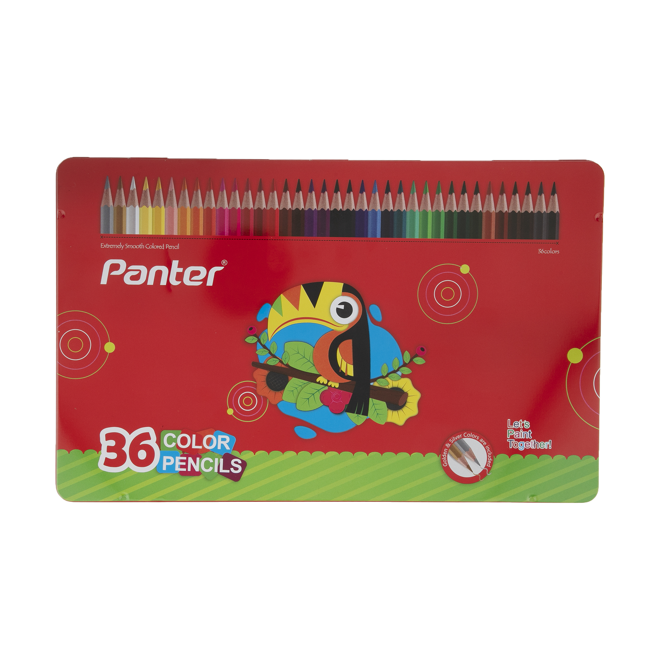 مداد رنگي 36 رنگ پنتر کد MCP103-36