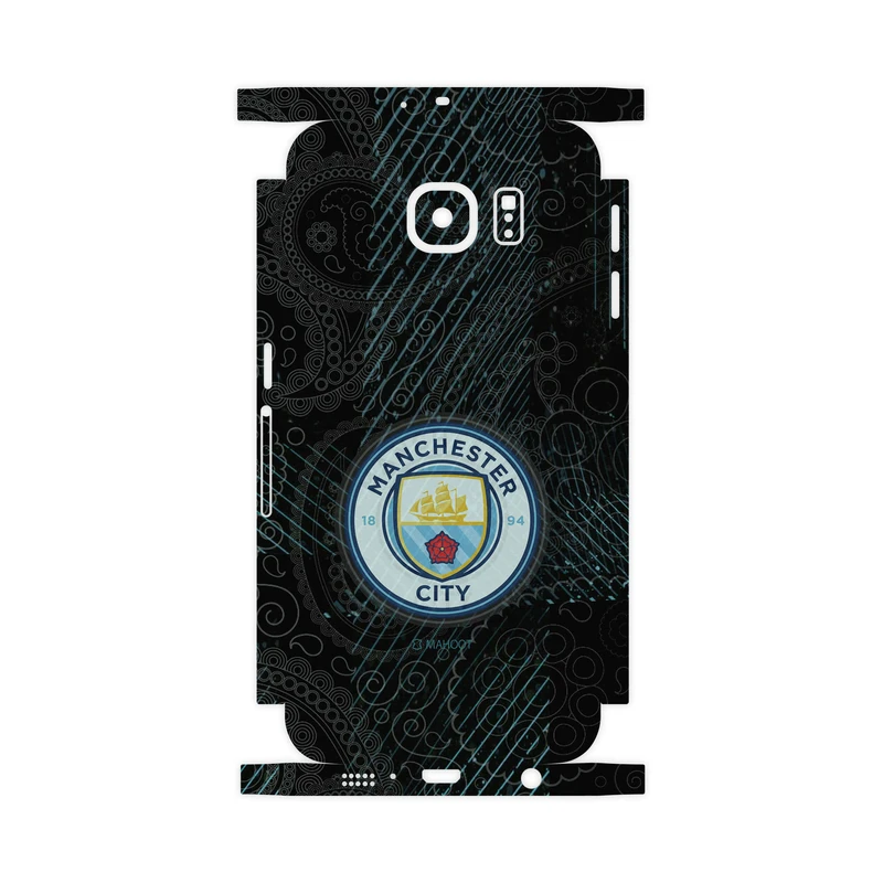 برچسب پوششی ماهوت مدل Manchester-City-FullSkin مناسب برای گوشی موبایل سامسونگ Galaxy S6