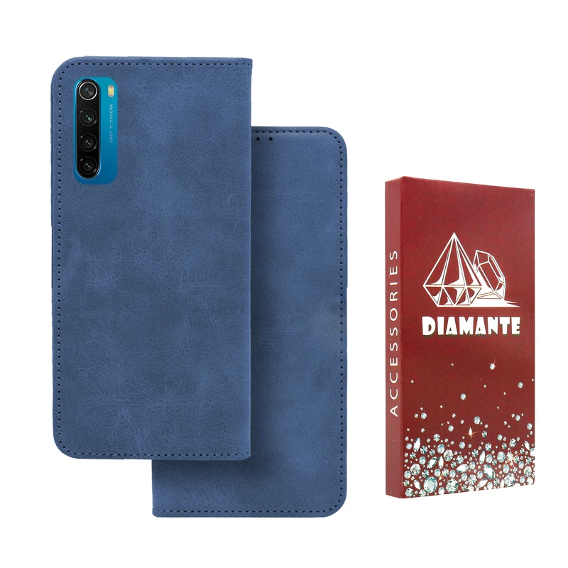 کیف کلاسوری دیامانته مدل Spark Ros مناسب برای گوشی موبایل شیائومی Redmi Note 8