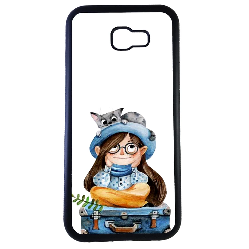 کاور طرح دخترانه کد 0500 مناسب برای گوشی موبایل سامسونگ galaxy a7 2017