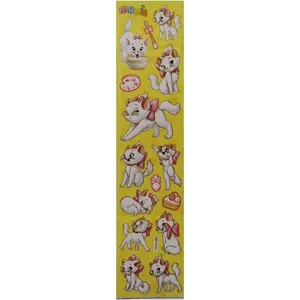 استیکر کودک مدل گربه ماریا کد 007