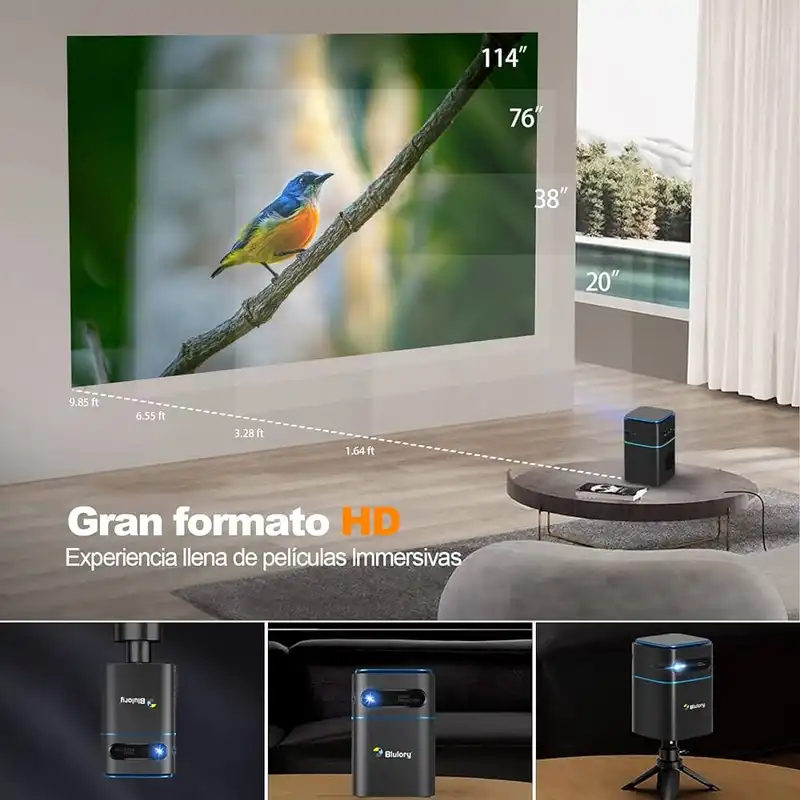 مینی ویدئو پروژکتور بلولری مدل D3