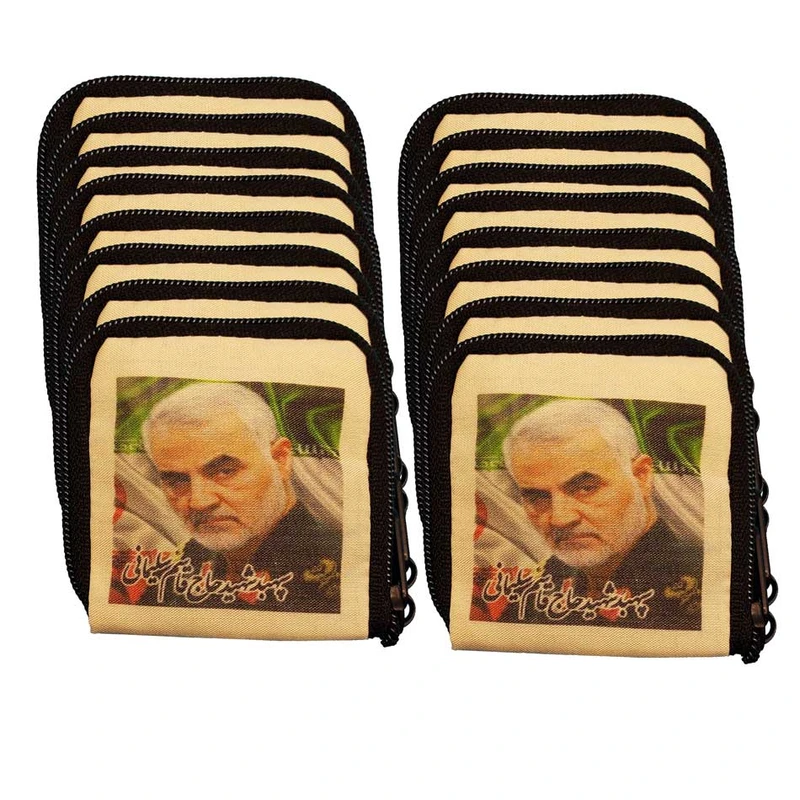 جانماز مدل حاج قاسم سلیمانی بسته 20 عددی