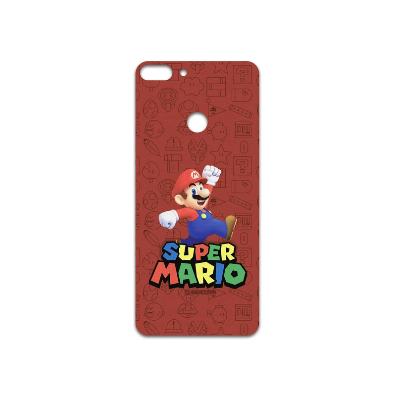 برچسب پوششی ماهوت مدل Super-Mario-Game مناسب برای گوشی موبایل هوآوی P Smart