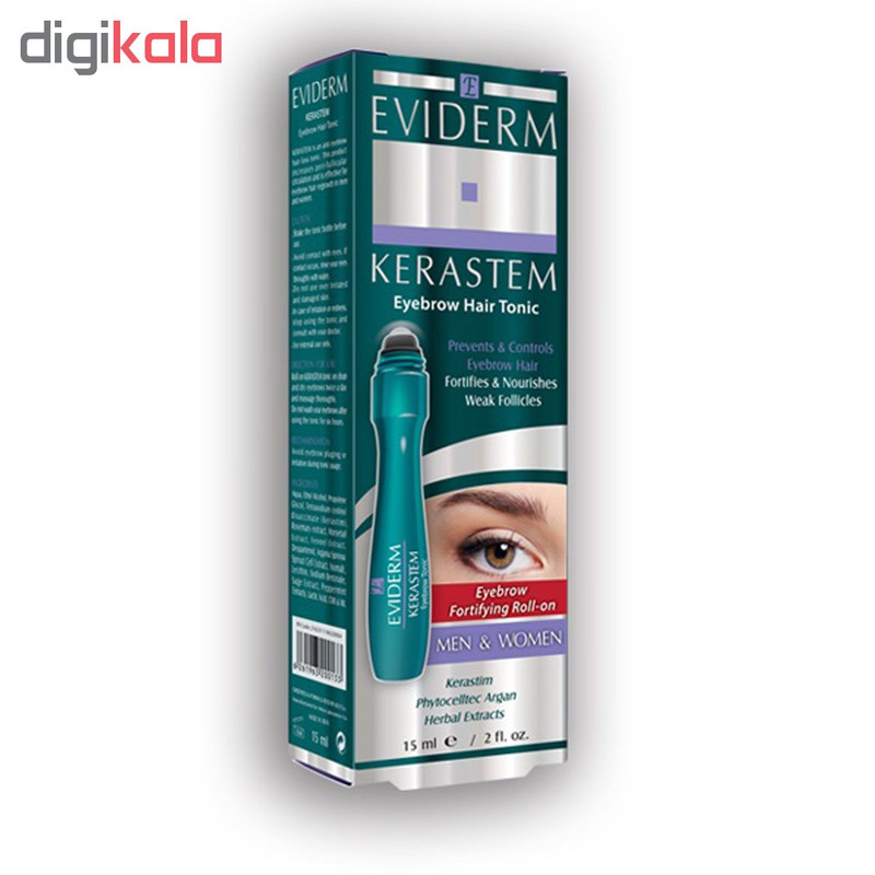 رول پرپشت کننده و تقویت ابرو اویدرم مدل کراستم حجم 15 میلی لیتر