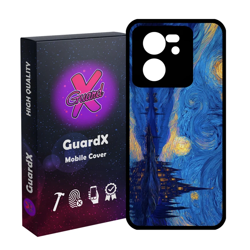 کاور گارد ایکس طرح قصر ونگوگ مدل 10931 مناسب برای گوشی موبایل شیائومی 13T/13T Pro/Redmi K60 Ultra