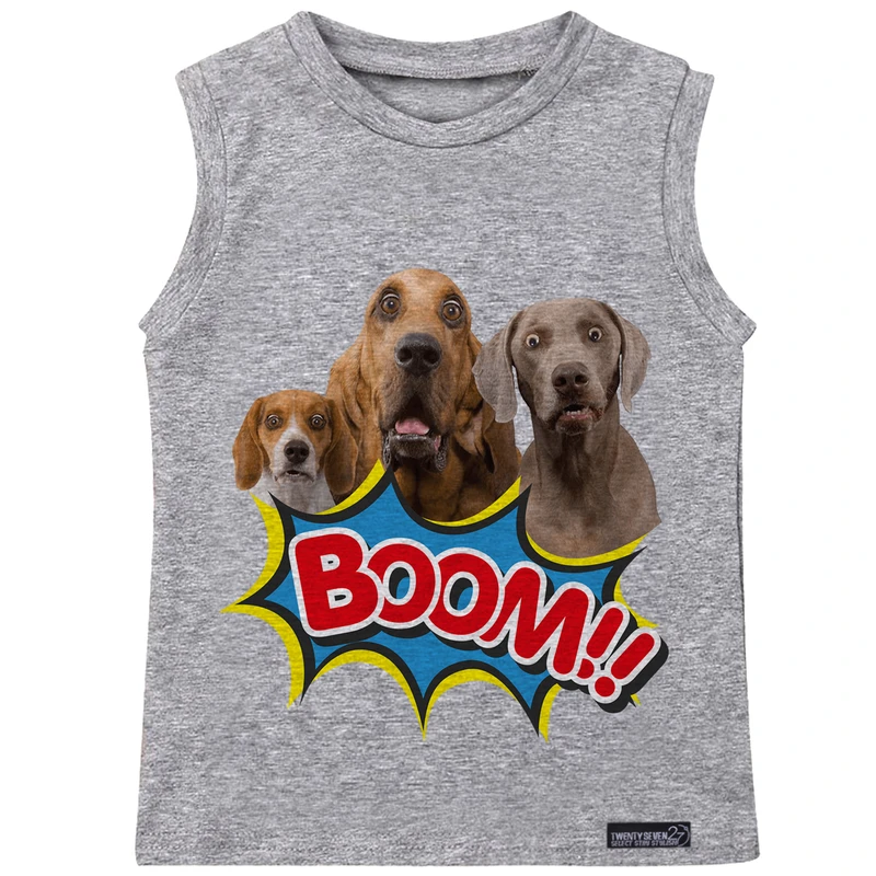 تاپ پسرانه 27 مدل Boom Dogs کد MH929