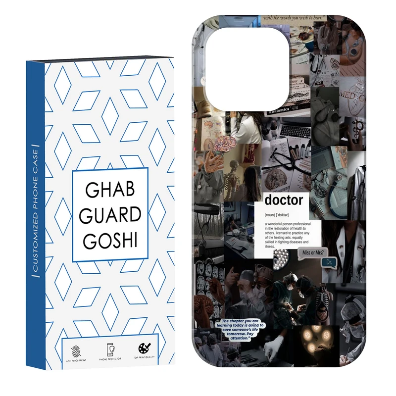 کاور قاب گارد گوشی طرح دکتر کد Dimo-128 مناسب برای گوشی موبایل اپل IPHONE 13 PRO MAX