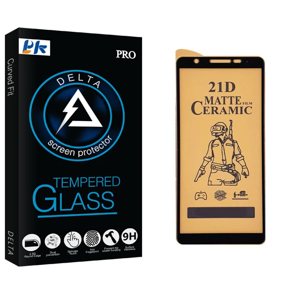 محافظ صفحه نمایش سرامیکی پی کی مدل Delta Glass مناسب برای گوشی موبایل سامسونگ Galaxy A3 Core