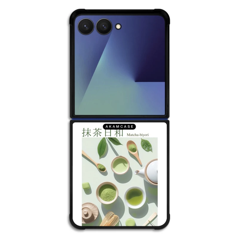 کاور آکام مدل AMC-WSGZFLIP7-MATCHA-13 مناسب برای گوشی موبایل سامسونگ Galaxy Z Flip 7