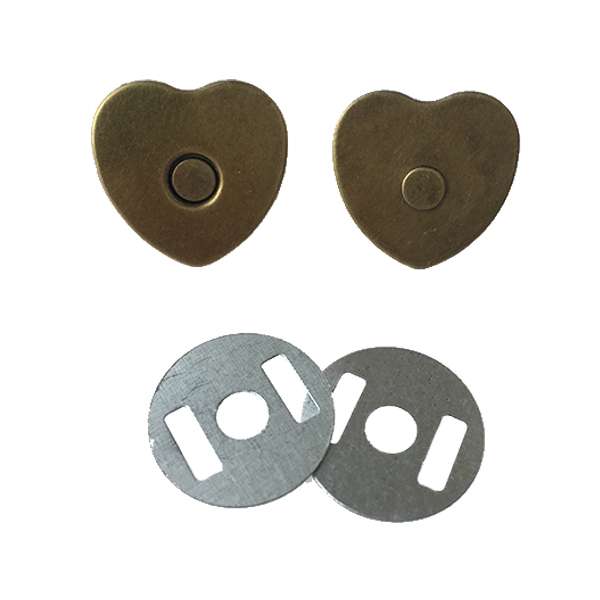 دکمه اهنربایی مدل قلبی کد Heart10x مجموعه 10 عددی