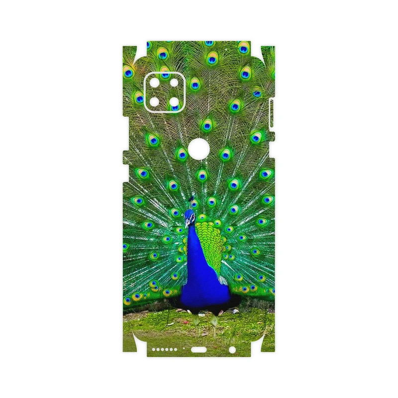 برچسب پوششی ماهوت مدل Peacock-FullSkin مناسب برای گوشی موبایل موتورولا MOTO G 5G