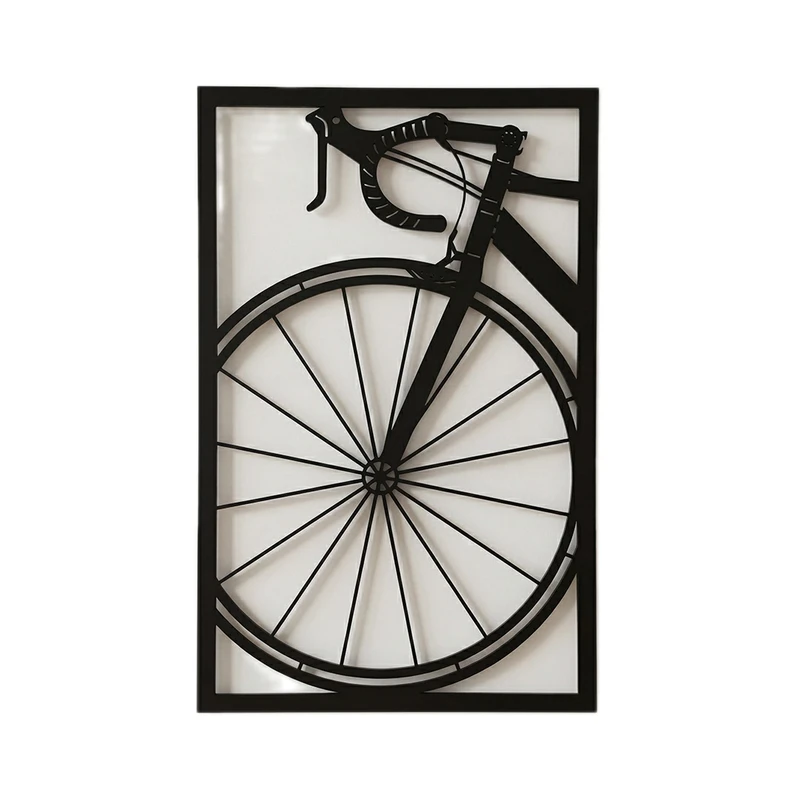دیوارکوب دیزانور طرح دوچرخه مدل 30 کد A084
