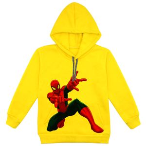 نقد و بررسی هودی پسرانه مدل مرد عنکبوتی F02 رنگ زرد توسط خریداران