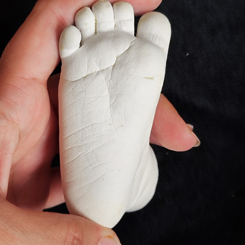 مجموعه قالب گیری نی نی تندیس مدل دست و پای نوزاد رنگ پوست