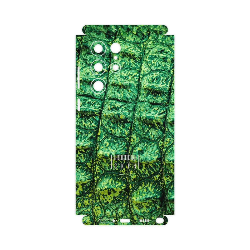 برچسب پوششی ماهوت مدل Crocodile Skin-FullSkin مناسب برای گوشی موبایل سامسونگ Galaxy S22 Ultra 5G