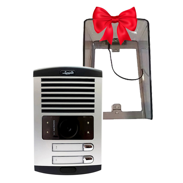 دربازکن تصویری الکتروپیک مدل FD1086/1196/White/2دو واحدی باماژول ریموت دار