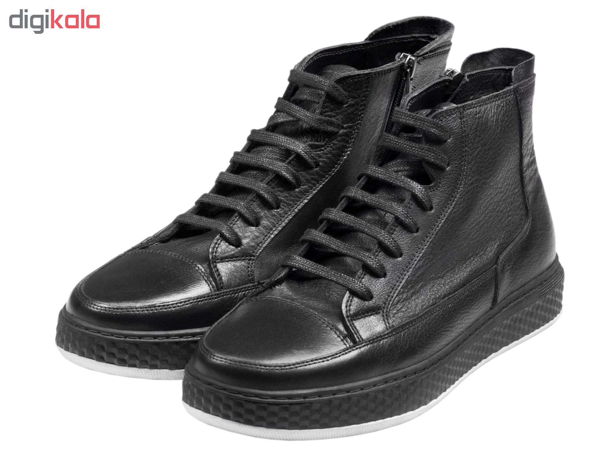 نیم بوت مردانه سی سی مدل زاگرس رنگ مشکی