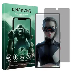King Kong Tough model privacy Screen Protector Suitable for ZTE Nubia Red Magic 9S Pro Mobile Phone