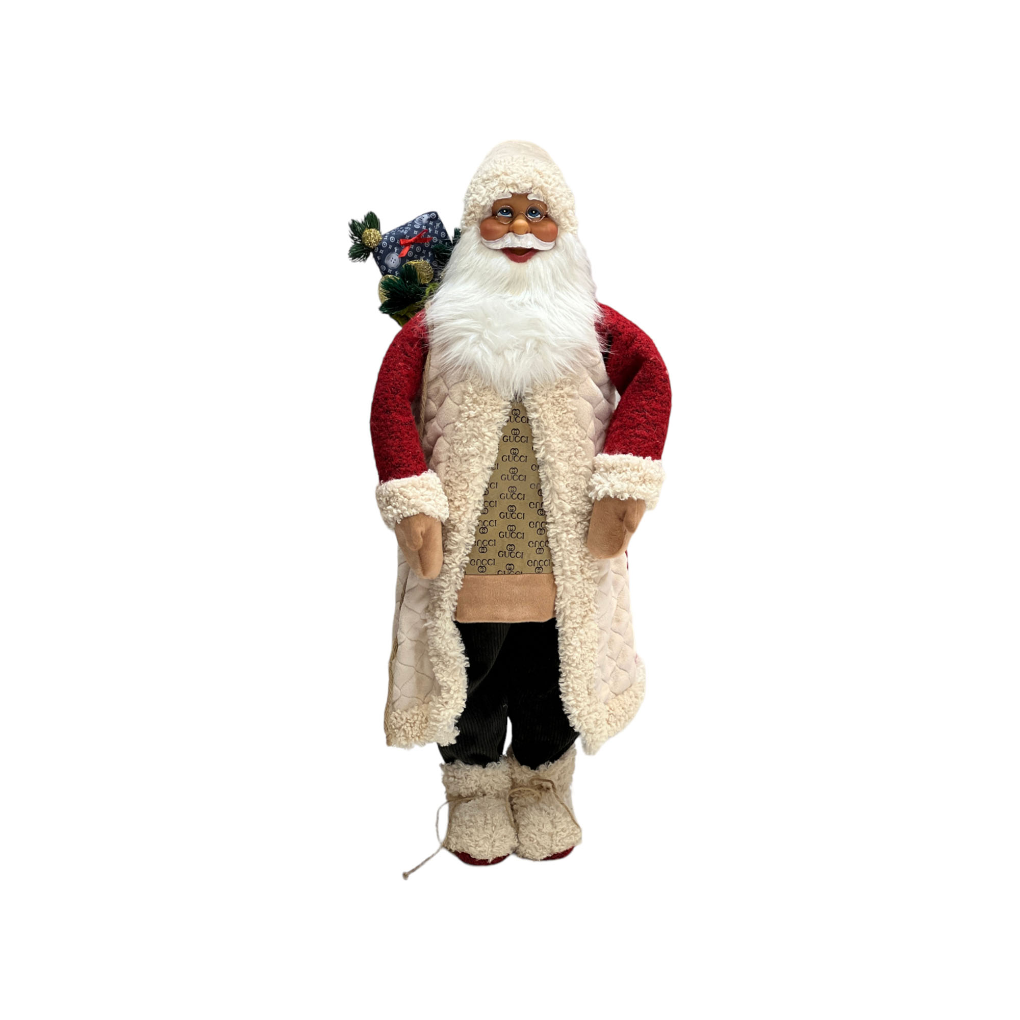 عروسک مدل بابانوئل کد 101 ارتفاع 90 سانتی متر