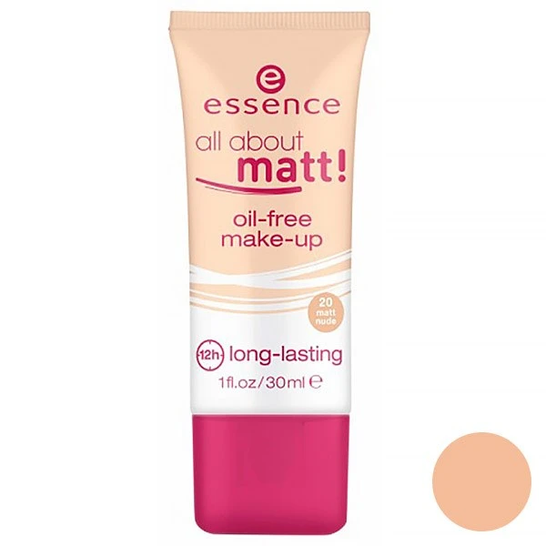 کرم پودر اسنس مدل All About Matt Oil Free 20  حجم 30 میلی لیتر