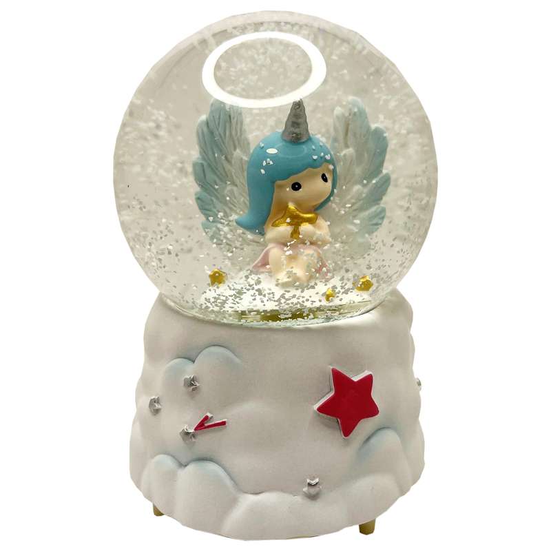 گوی موزیکال مدل پمپی فرشته مهربون طرح Angel کد PB4260 گوی موزیکال مدل پمپی فرشته مهربون طرح Angel کد PB4260