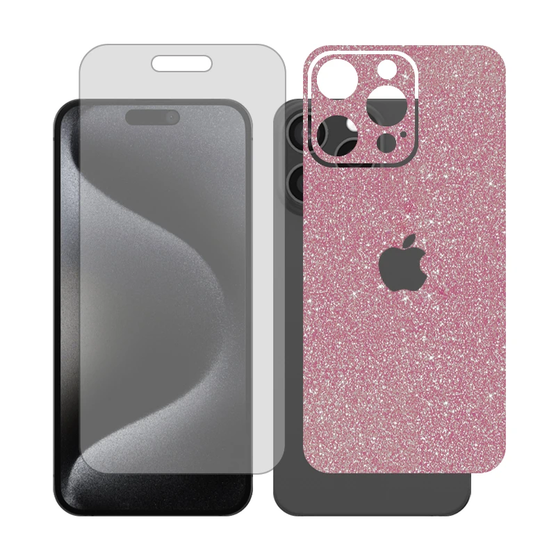 محافظ صفحه نمایش شفاف گلس مدل Together مناسب برای گوشی موبایل اپل iPhone 16 Pro Max به همراه برچسب پوششی پشت گوشی