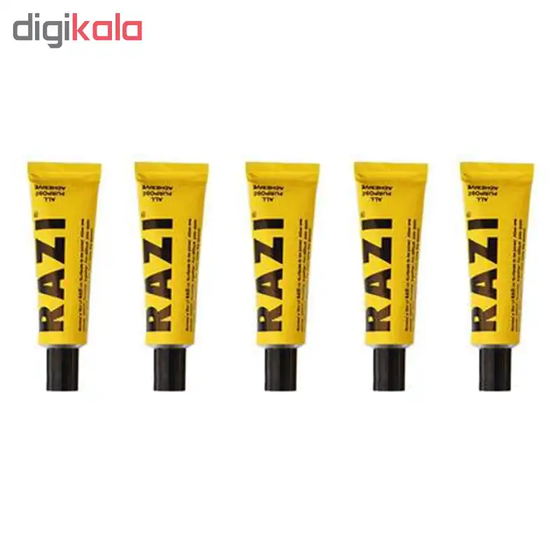 چسب همه کاره رازی کد AP3 بسته 5 عددی