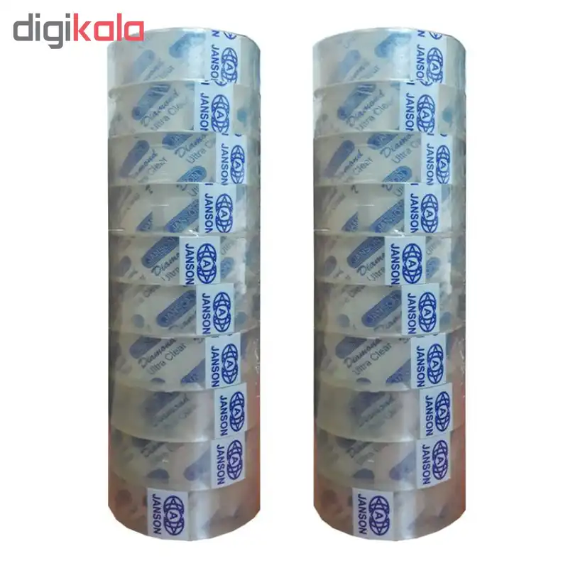 چسب نواری جانسون کدS1 عرض 1.8 سانتی متر بسته 20 عددی