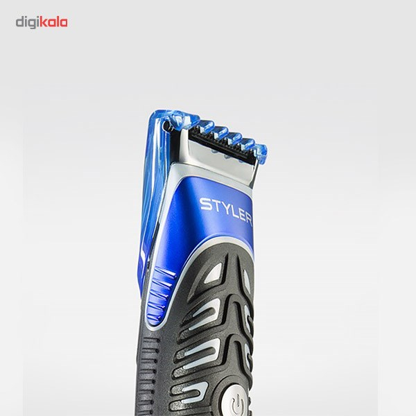 خود تراش ژیلت مدل Fusion Power Styler همراه با 3 سری شانه