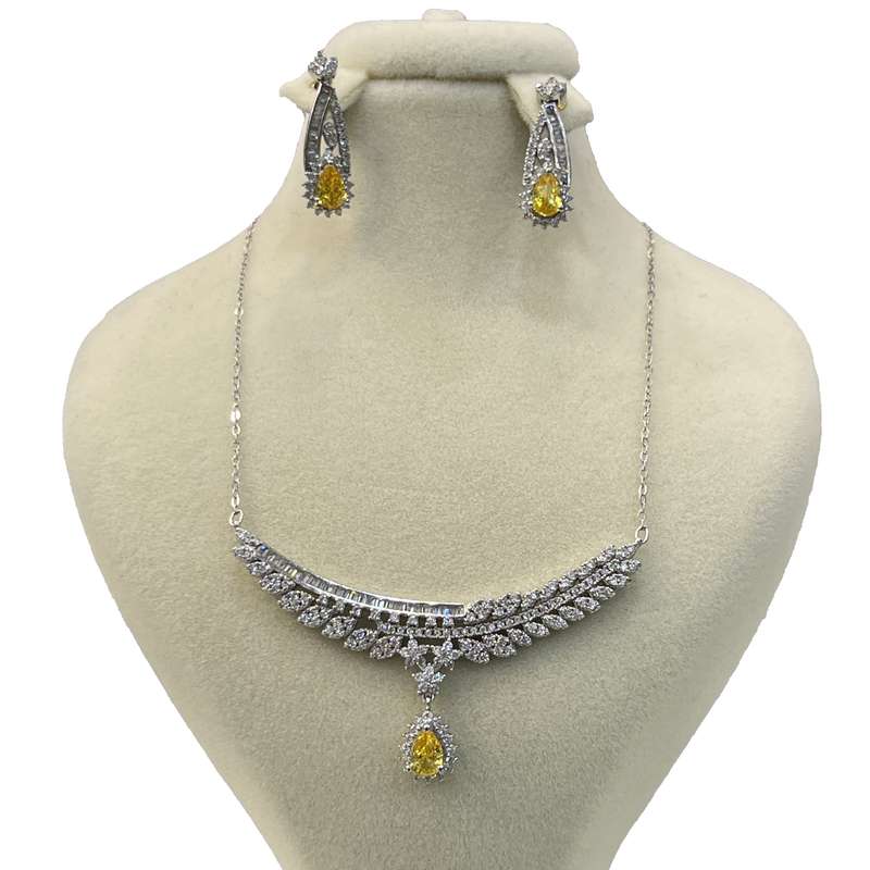 نیم ست نقره زنانه مدل 3345