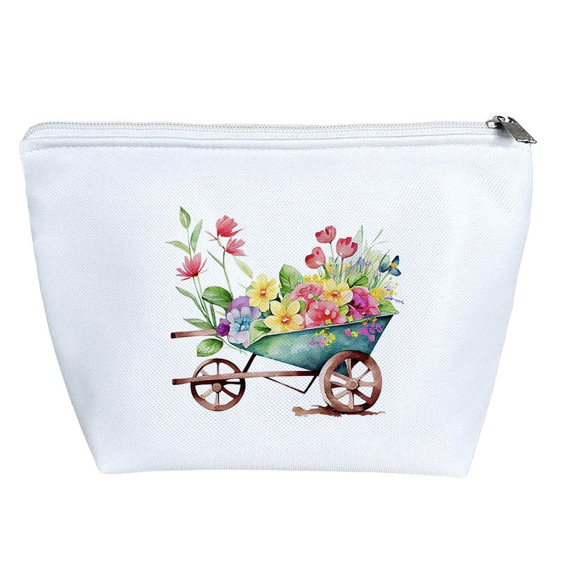 کیف لوازم آرایش دخترانه خندالو مدل گل Flower کد H183