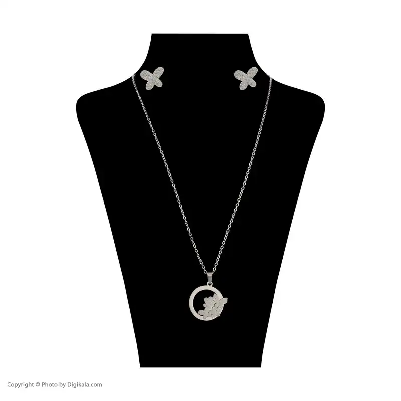 نیم ست زنانه مدل پروانه کد 44