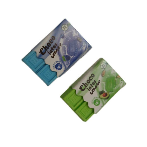 پاک کن مدل فانتزی طرح شکلاتی بو دار بسته 2 عددی